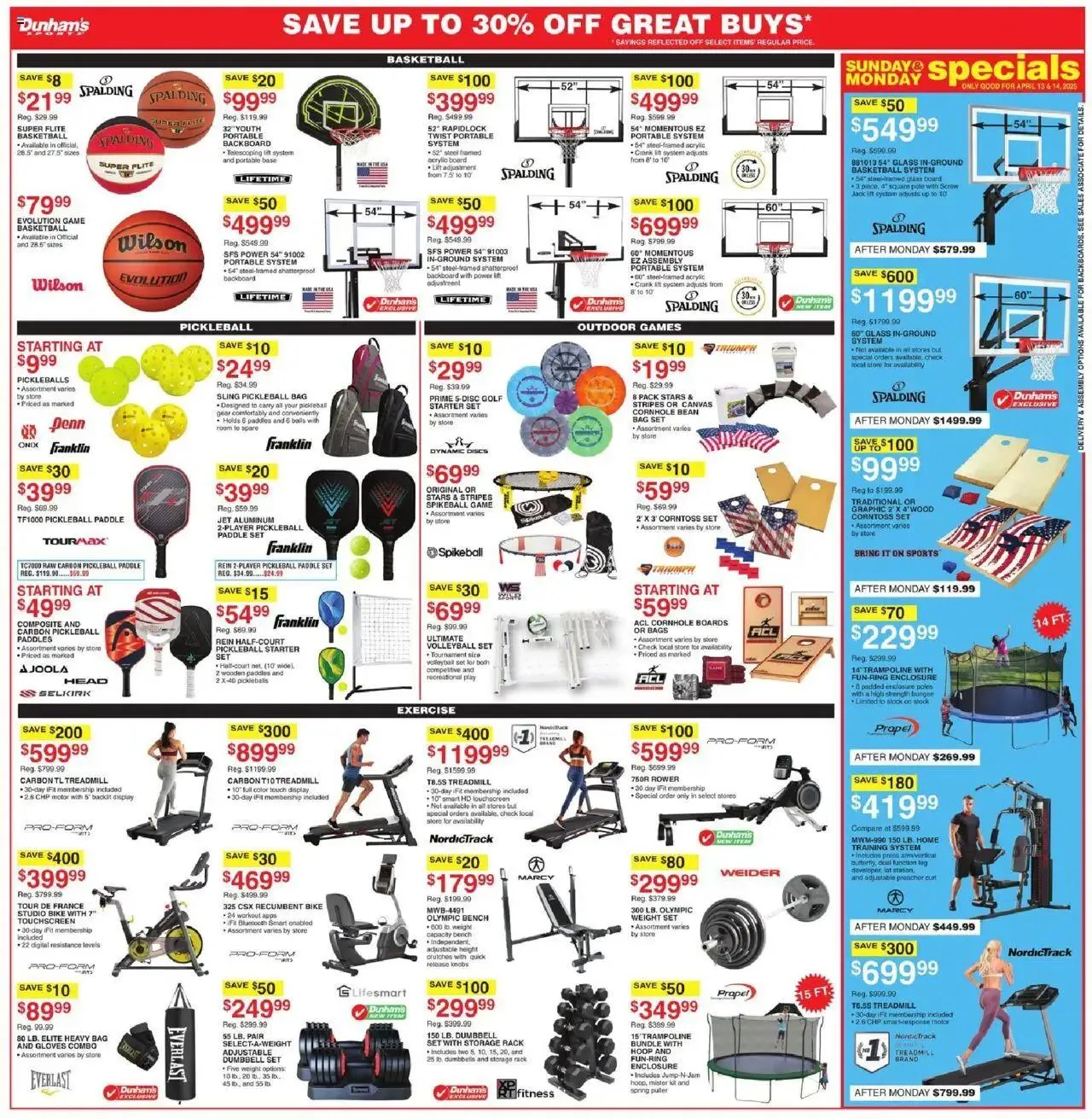 Weekly ad Dunham's Sports Weekly - PA from April 12 to April 17 2025 - Page 9