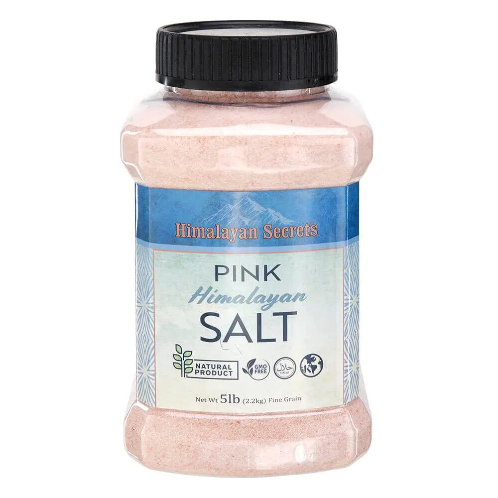 Himalayan Secrets Pink Himalayan Salt, 5 lbs