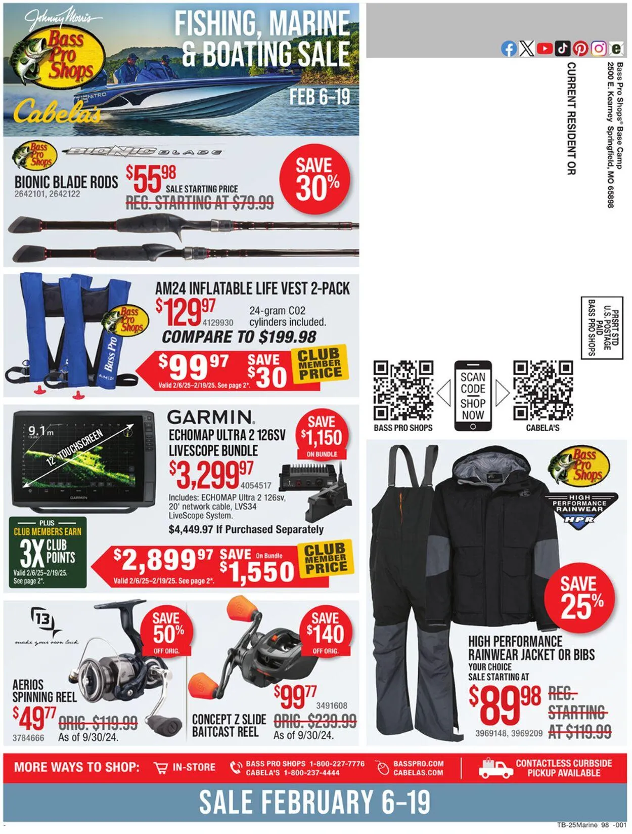 Weekly ad Bass Pro Current weekly ad from February 6 to February 19 2025 - Page 20
