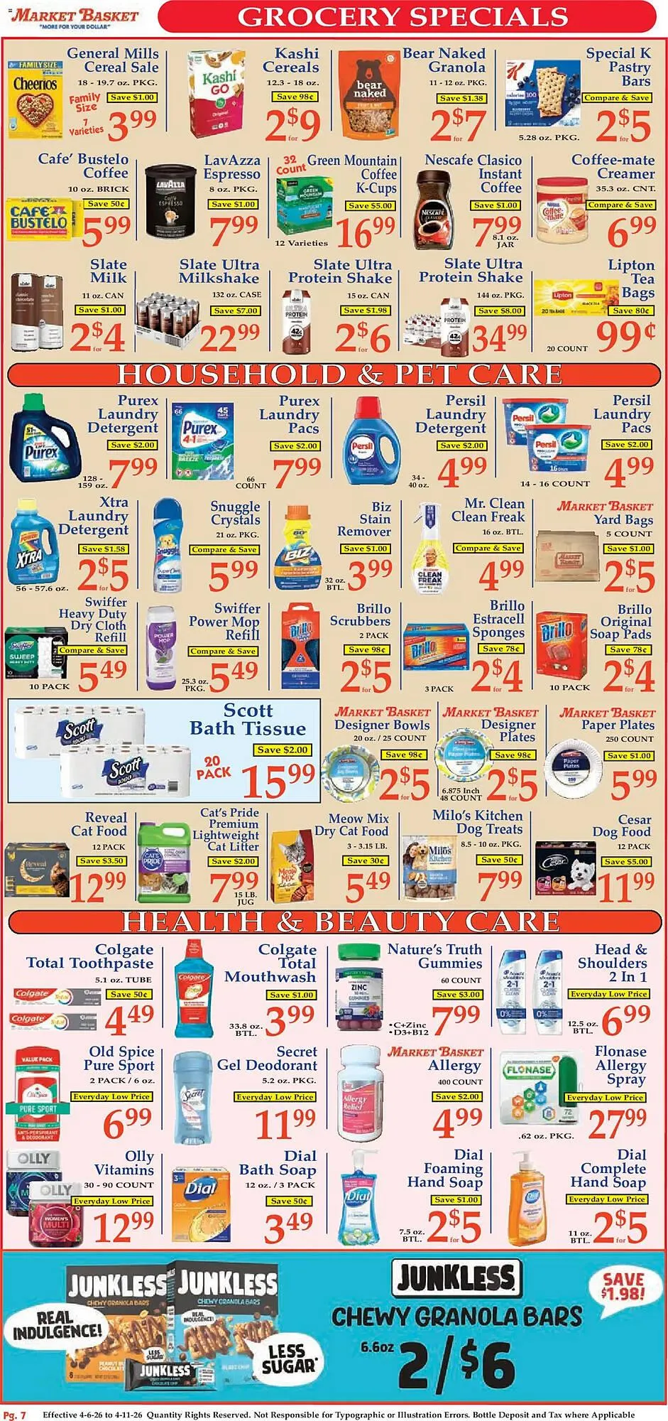 Weekly ad Market Basket weekly ad from April 6 to April 11 2026 - Page 7