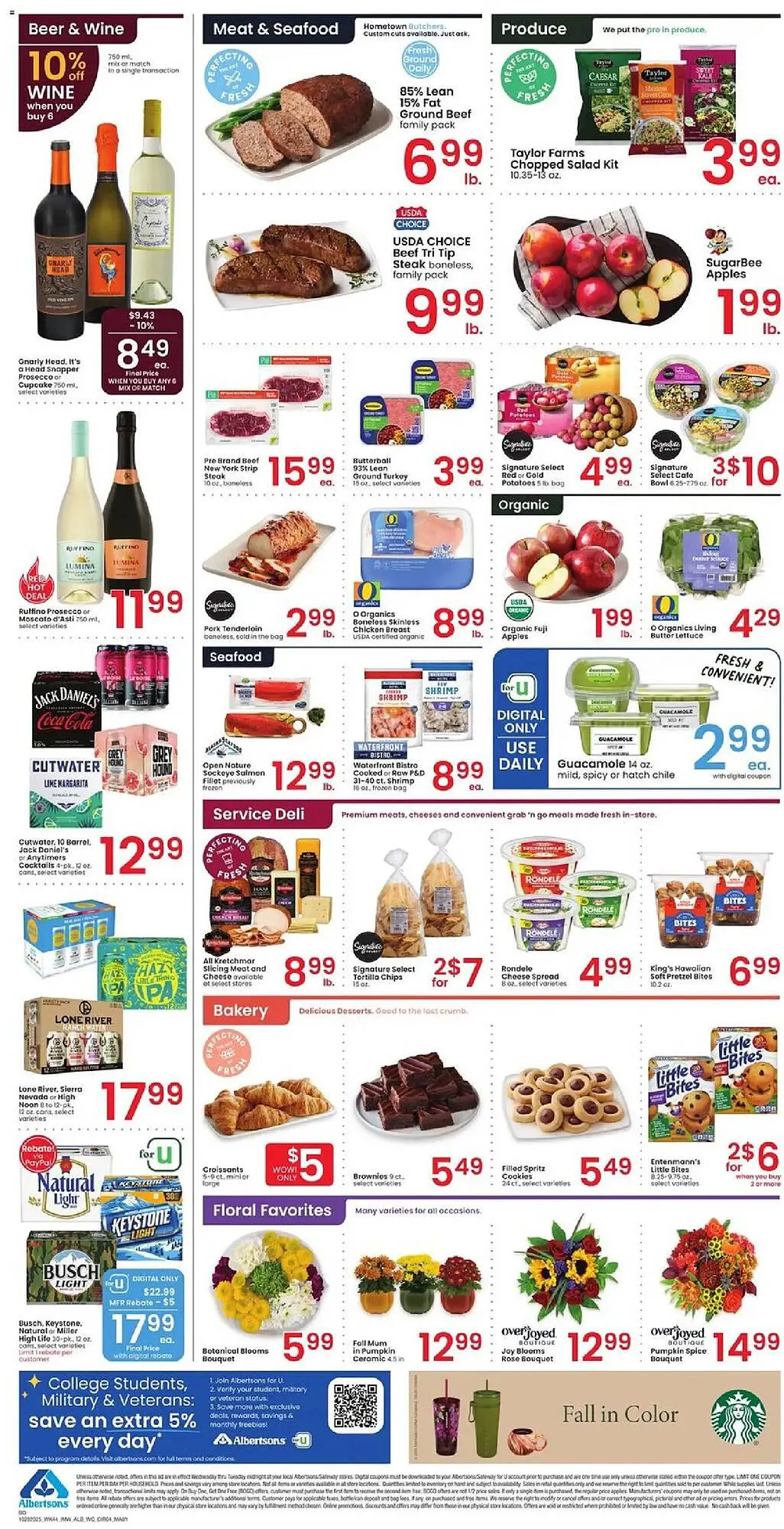 Weekly ad Albertsons weekly ad from October 29 to November 5 2025 - Page 4