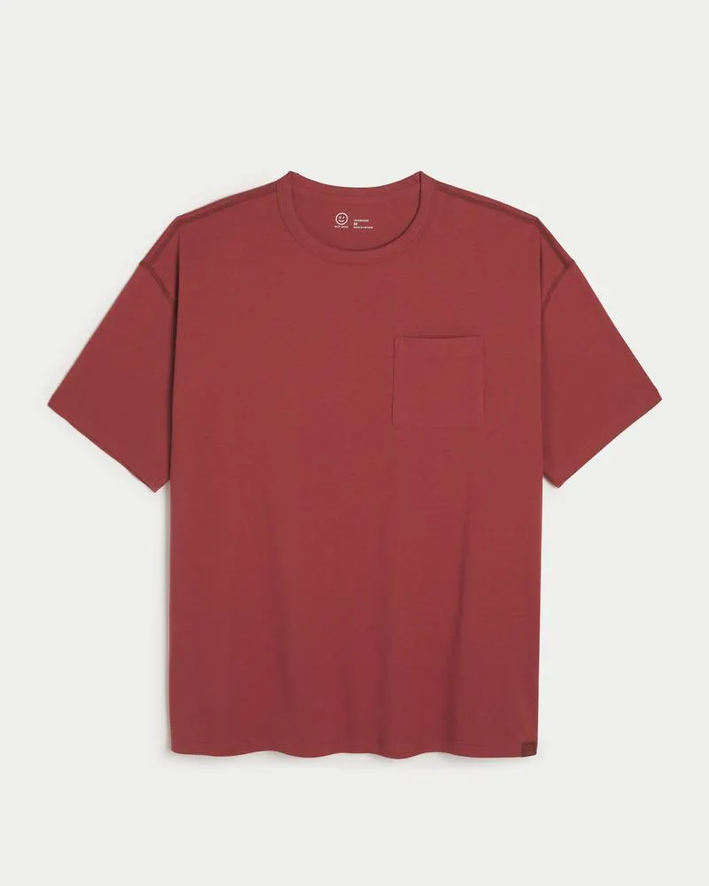 Gilly Hicks Oversized Pocket Tee