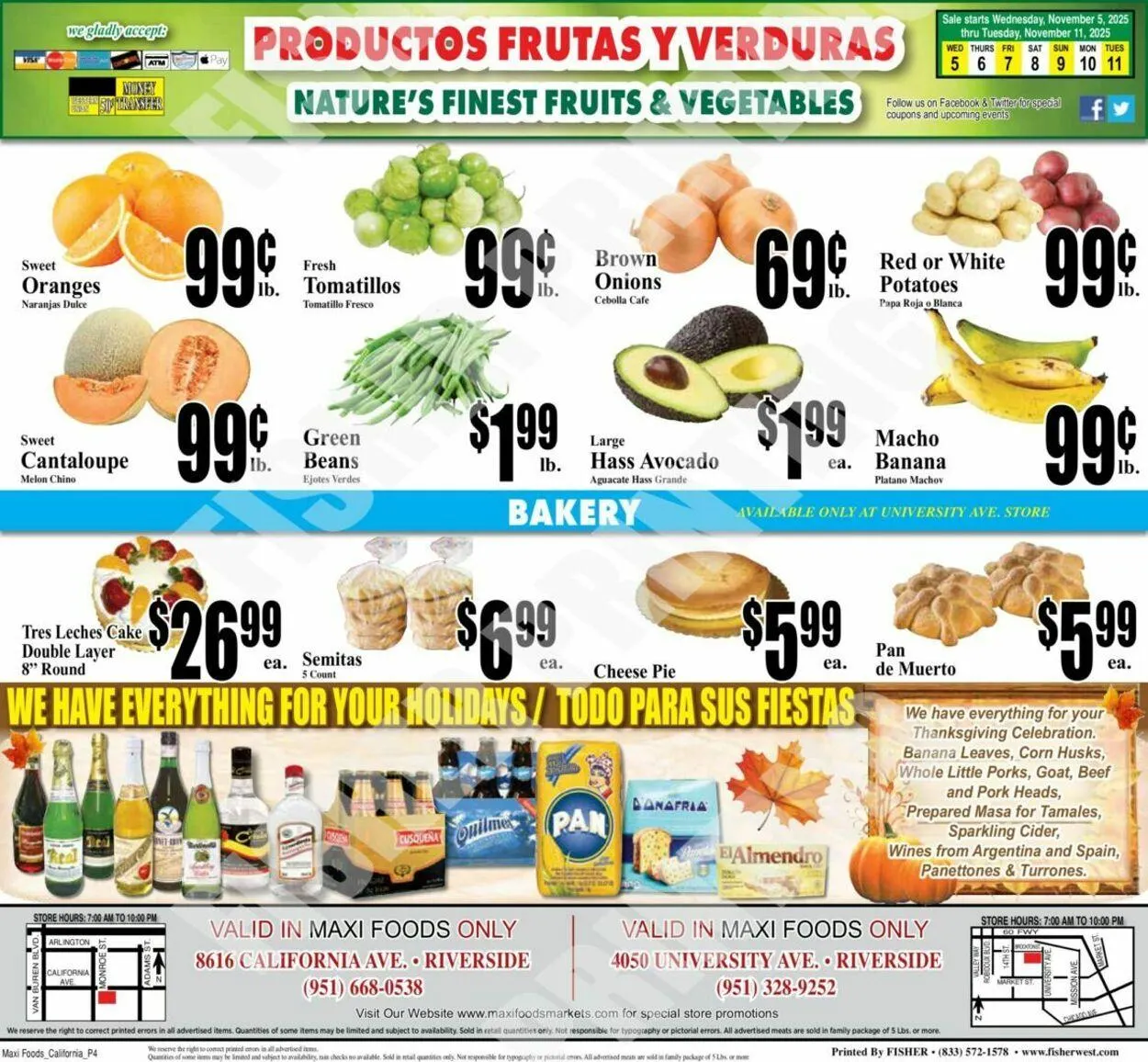 Weekly ad Maxi Foods Current weekly ad from November 5 to November 11 2025 - Page 4