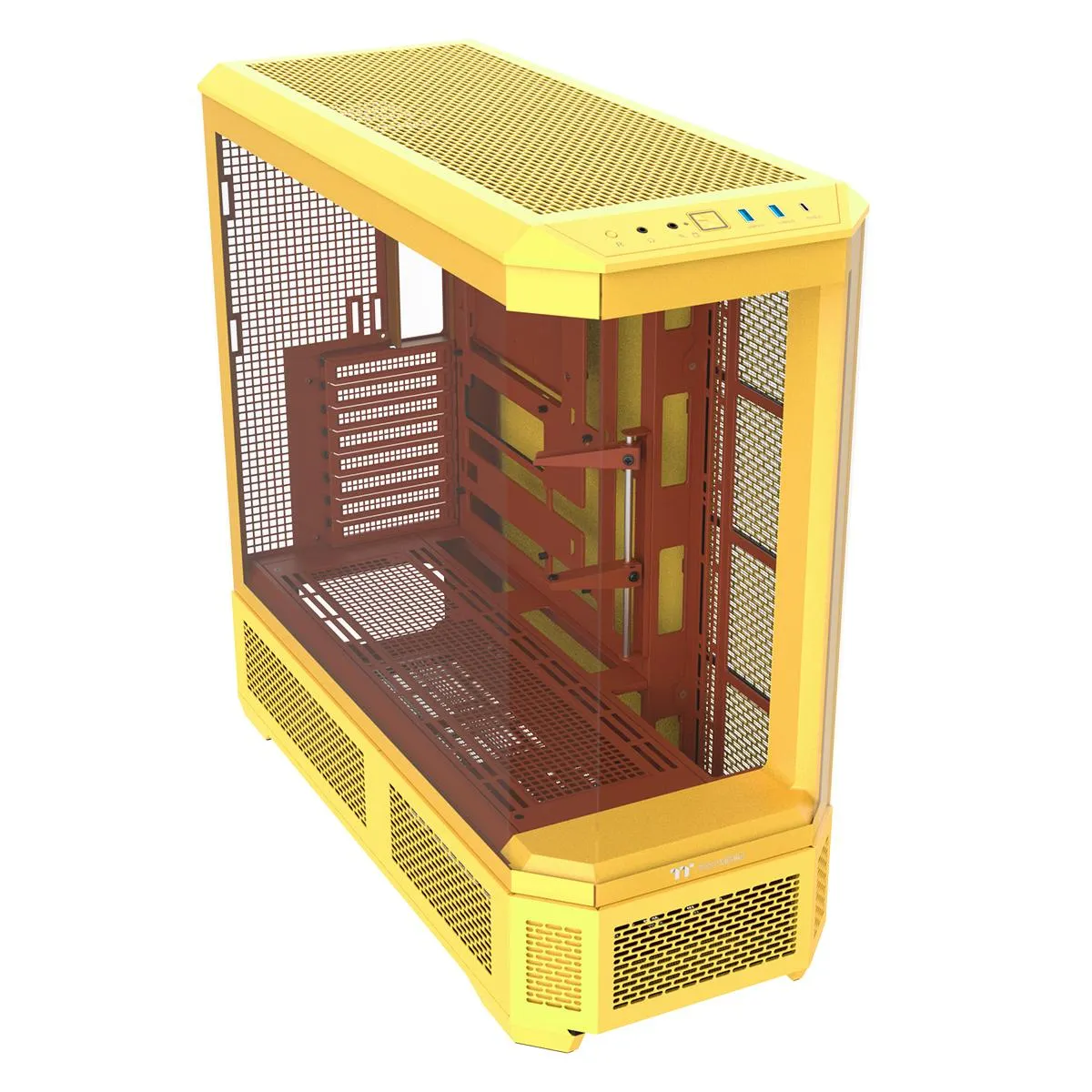 View 600 TG Butter Caramel Full Tower Chassis