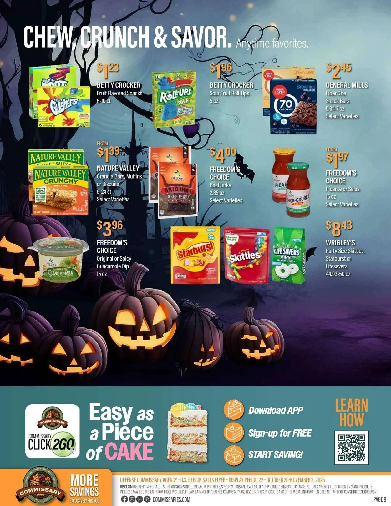 Weekly ad Commissary - Fort Irwin from October 20 to November 2 2025 - Page 9