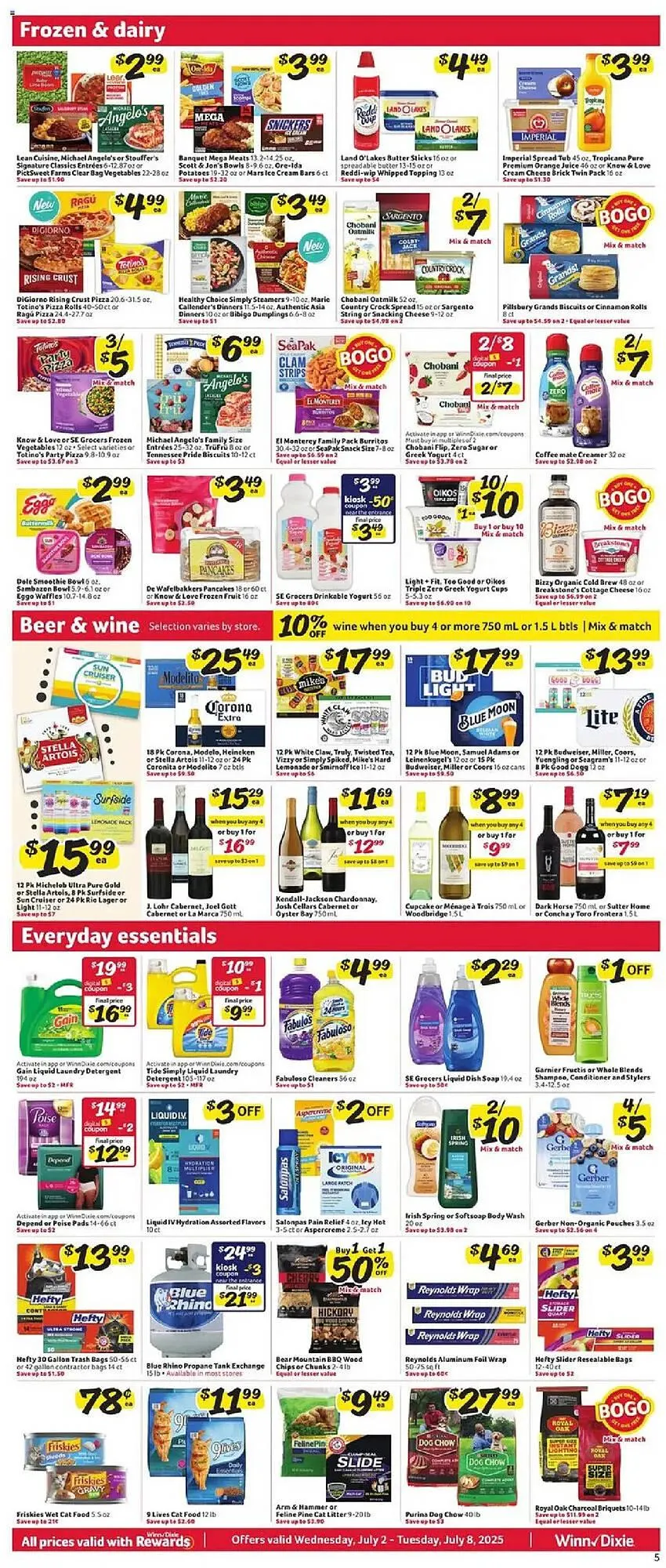 Weekly ad Winn Dixie Weekly Ad from July 2 to July 9 2025 - Page 8