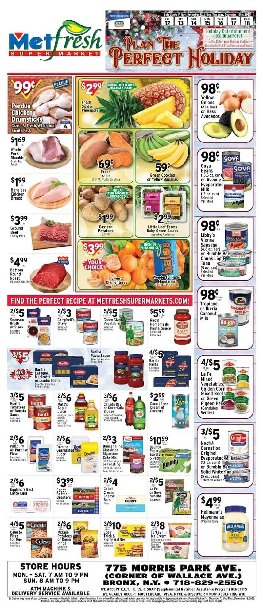 Weekly ad Met Foodmarkets weekly ad from December 12 to December 18 2025 - Page 1
