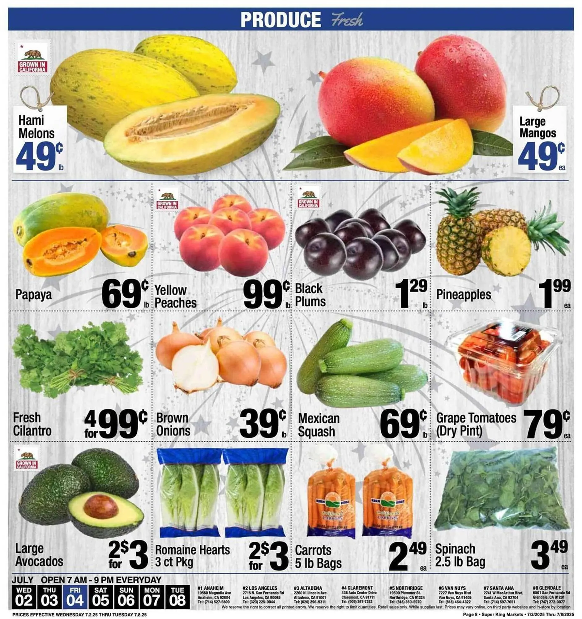 Weekly ad Super King Markets Weekly Ad from July 2 to July 8 2025 - Page 8