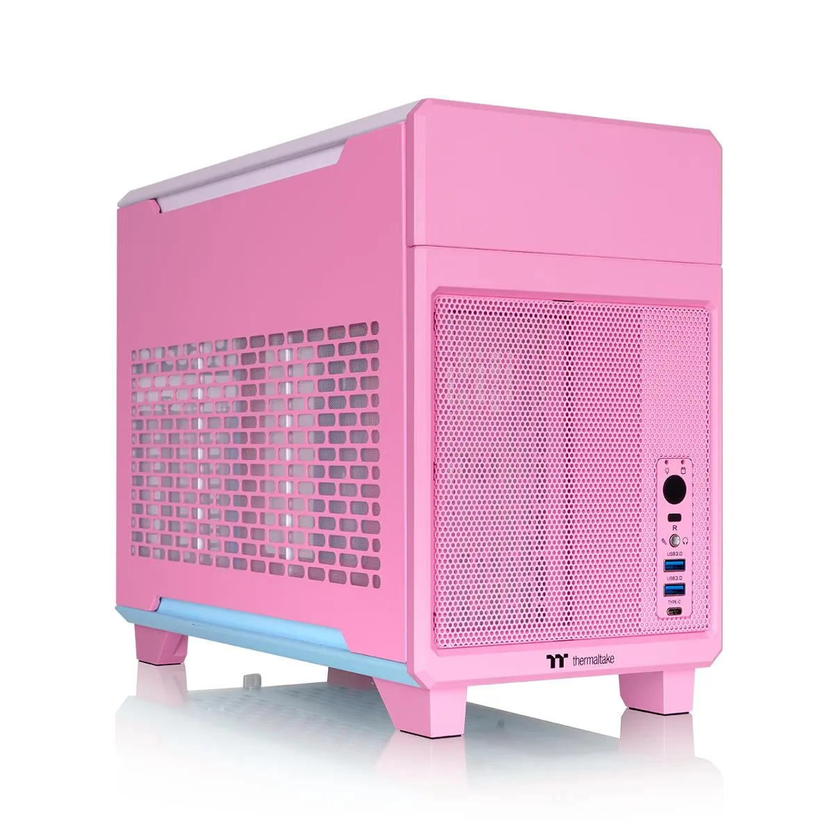 TR100 Bubble Pink Mini Tower Chassis