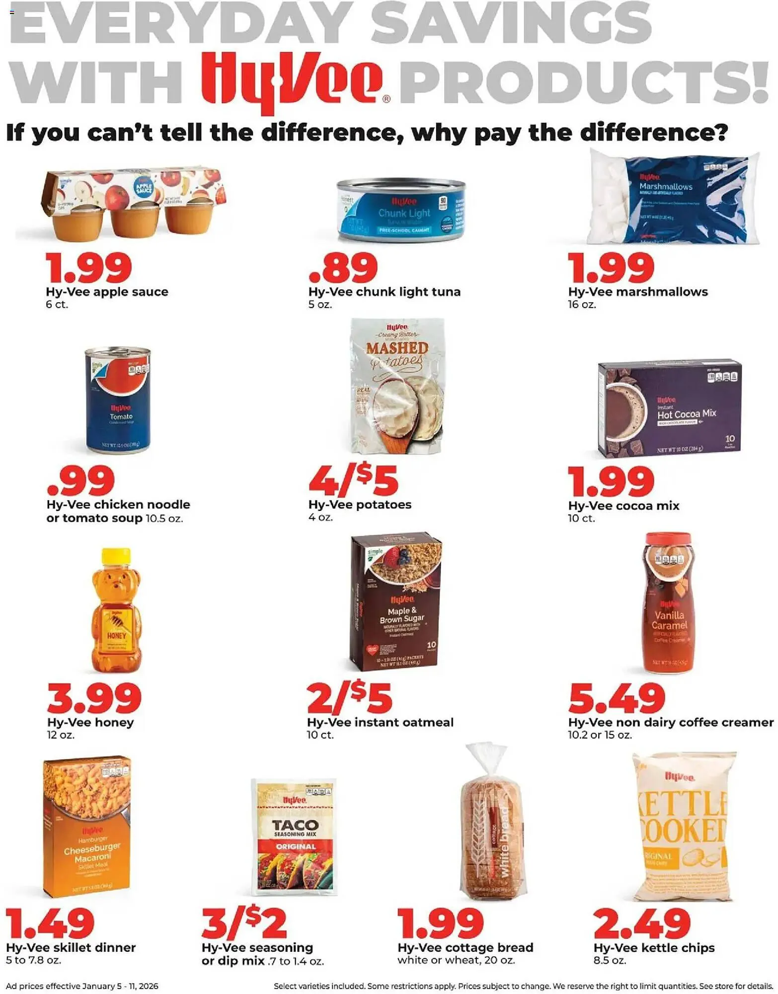 Weekly ad Hy-Vee weekly ad from January 5 to January 11 2026 - Page 17