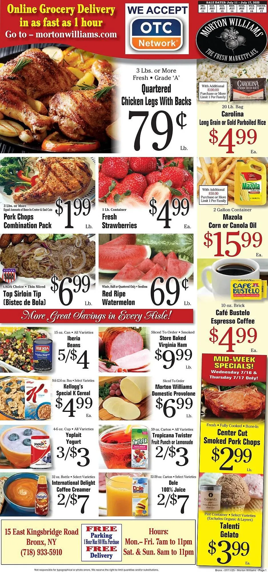 Morton Williams Weekly Ad - 1