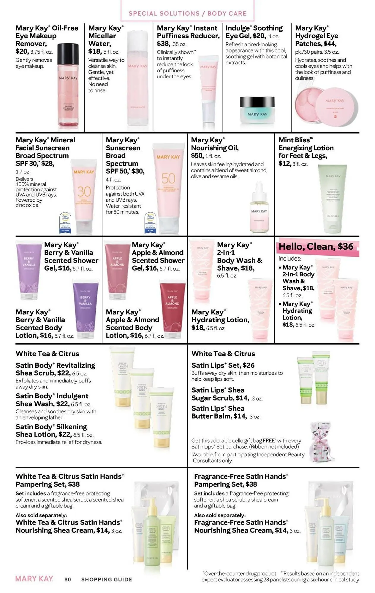 Weekly promotion Mary Kay weekly ad spanning from December 1 to December 31 2025 - Page 30 for Catalogue 365