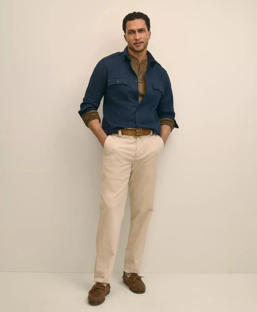 Regular Fit Wide-Wale Corduroy Pants