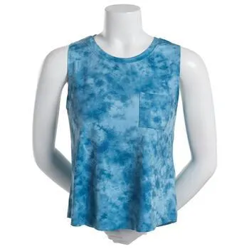 Womens RBX Peached Interlock Cropped Tank Top