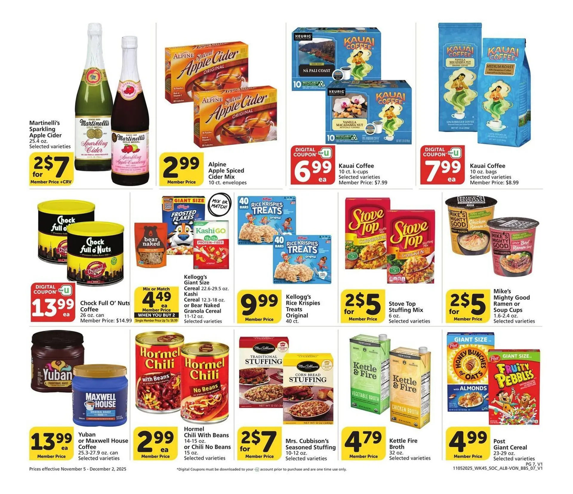 Weekly ad Albertsons weekly ad from November 5 to December 2 2025 - Page 7