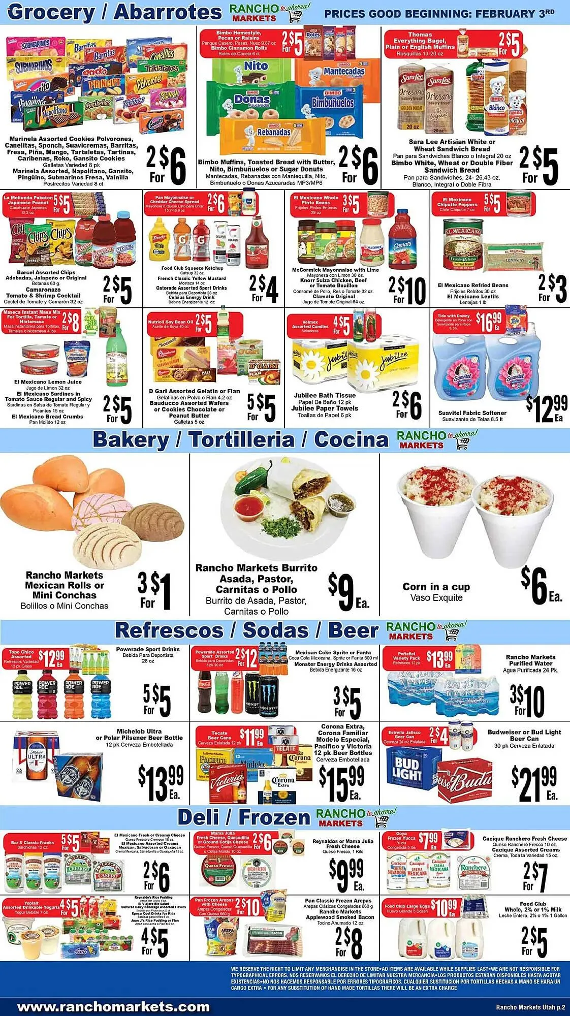 Weekly ad Rancho Markets weekly ad from February 3 to February 10 2026 - Page 2