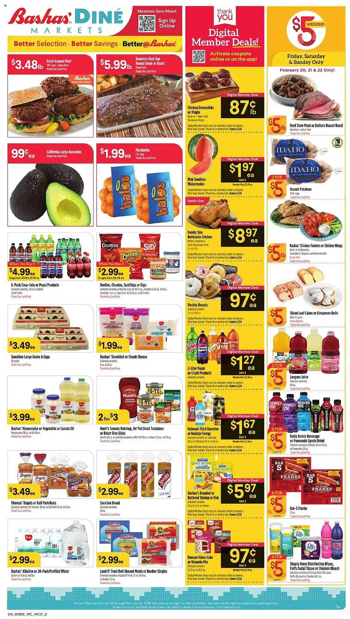 Bashas weekly ad - 1