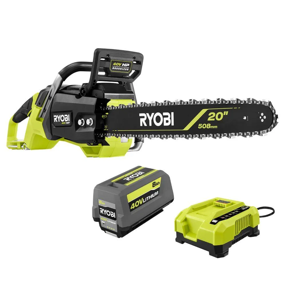 40V HP Brushless 20" Chainsaw Kit