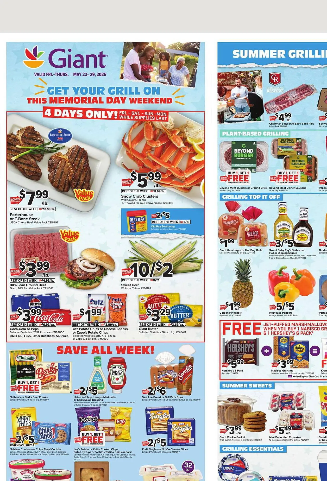 Giant Food Weekly Ad - 1