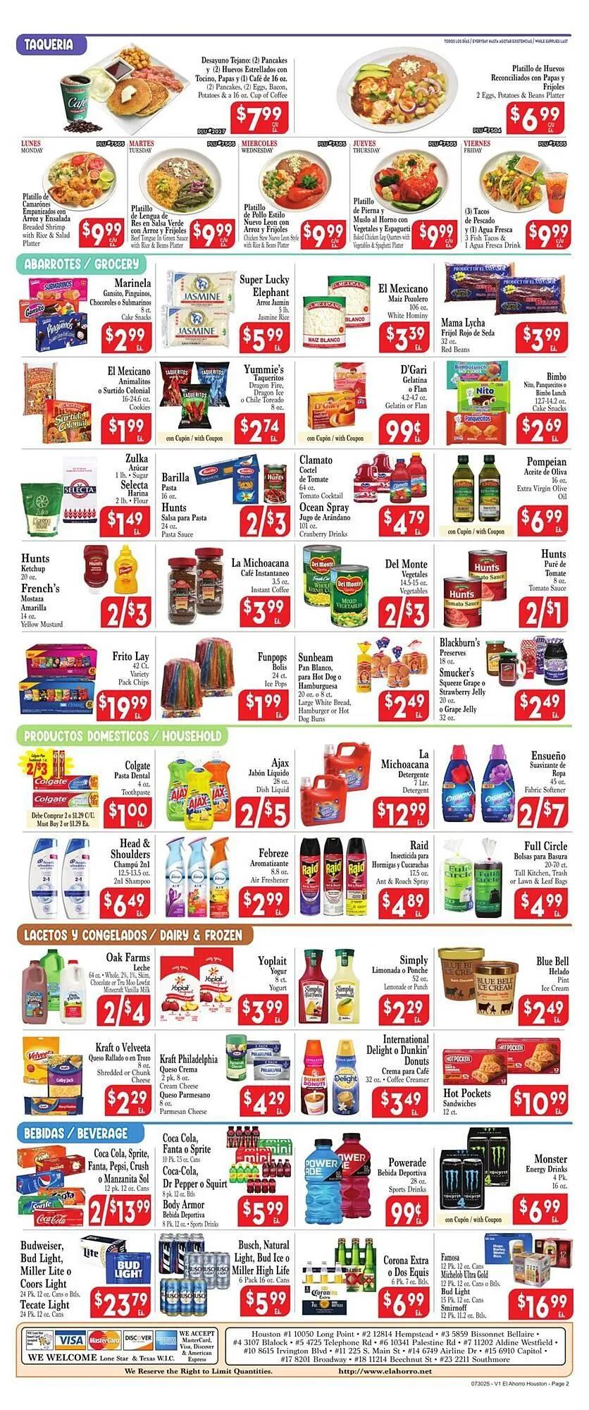 Weekly ad El Ahorro Weekly Ad from July 30 to August 5 2025 - Page 2