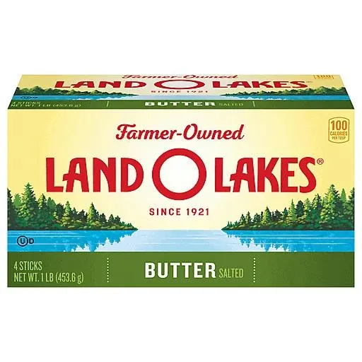 Land O Lakes Salted Butter Sticks 4 ct 16 oz box