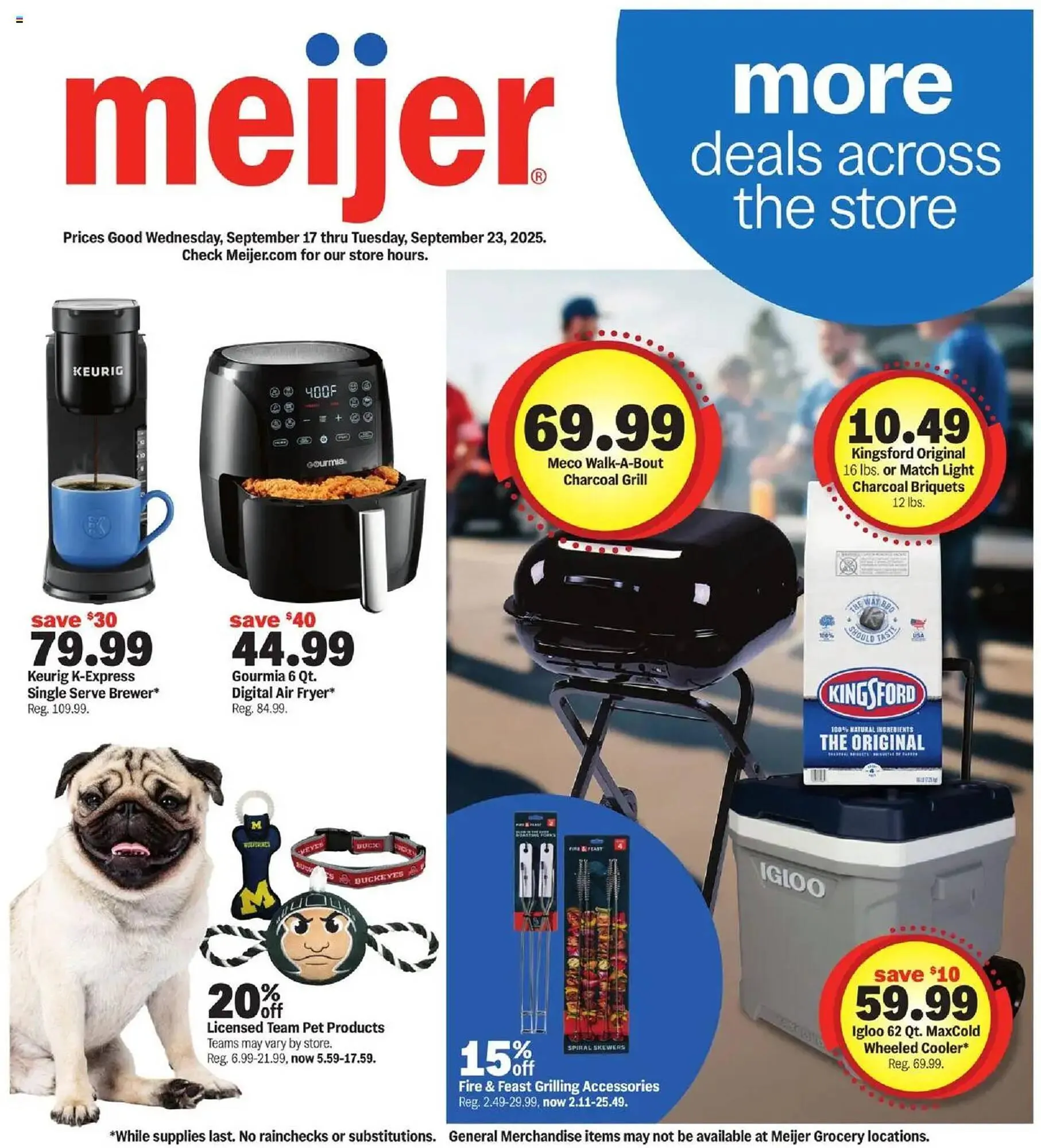 Weekly ad Meijer weekly ad from September 17 to September 23 2025 - Page 1