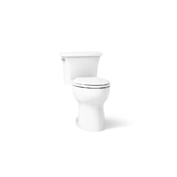 Highline Arc 12 in. Rough In 1-Piece 1.28 GFP Single Flush Elongated Chair Height Toilet in White with Soft Close Seat