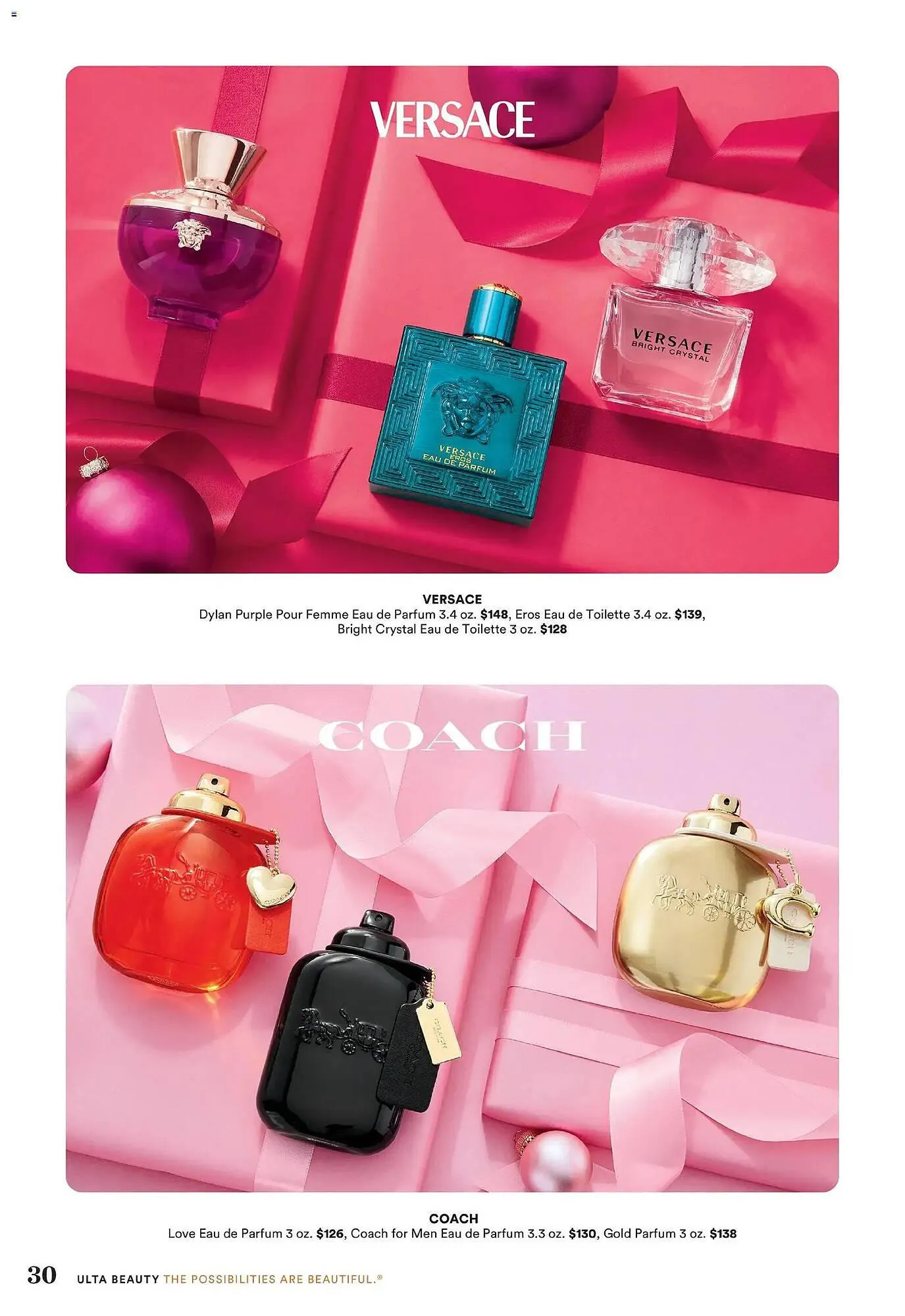 Weekly promotion Ulta Beauty weekly ad spanning from December 8 to January 2 2026 - Page 30 for Catalogue 365