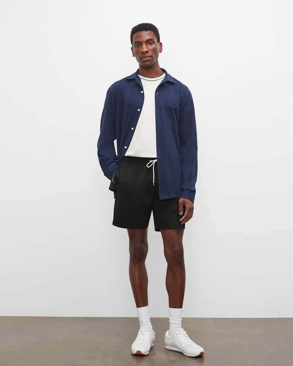 Bo Solid 7" Swim Trunk