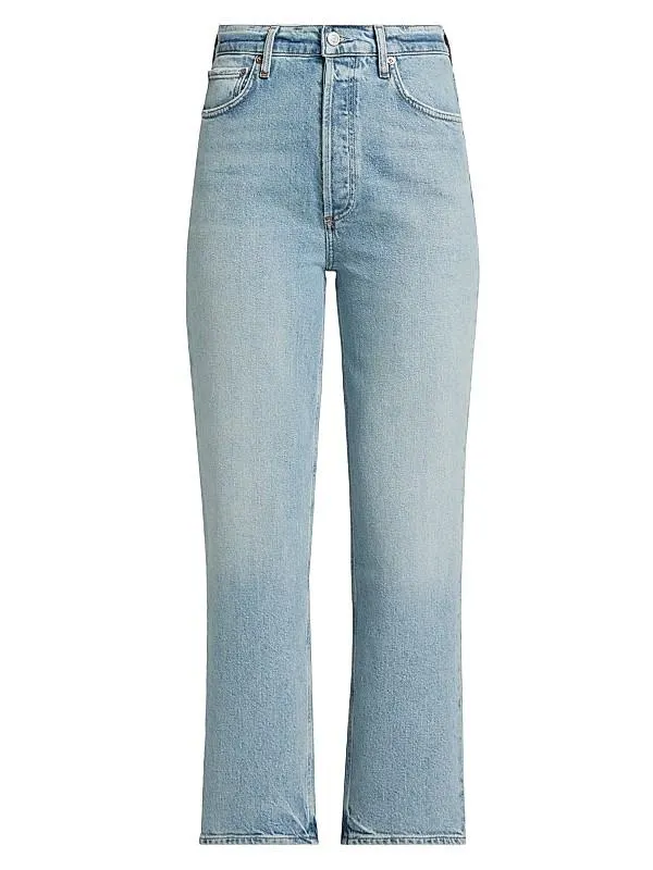 `90s Pinch Waist Stretch Crop Jeans