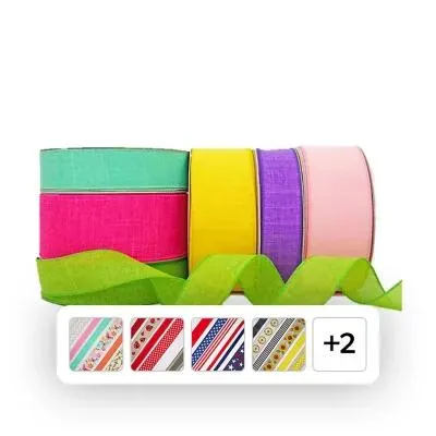 Member's Mark Premium Wired Spring Ribbon, 6 pk.