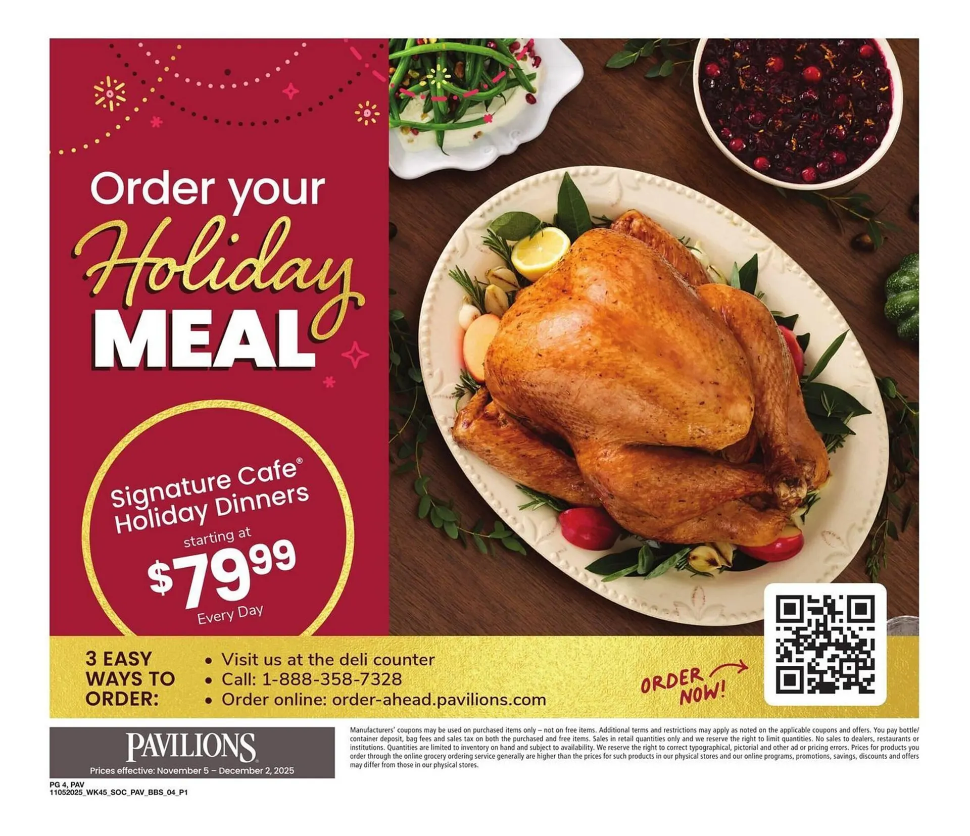 Weekly ad Pavilions weekly ad from November 5 to December 2 2025 - Page 4
