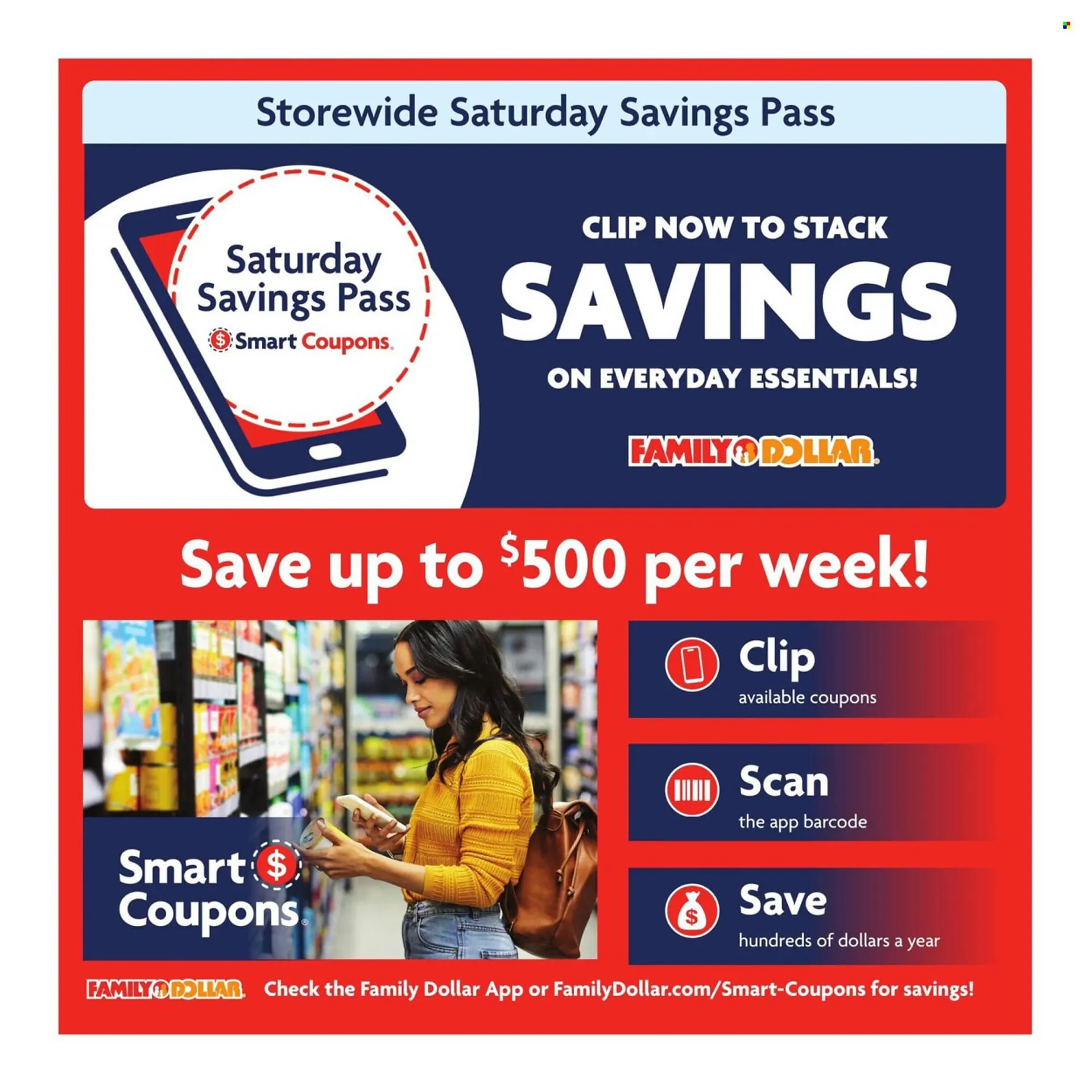 Weekly promotion Family Dollar weekly ad spanning from May 3 to May 10 2026 - Page 4 for Catalogue 365