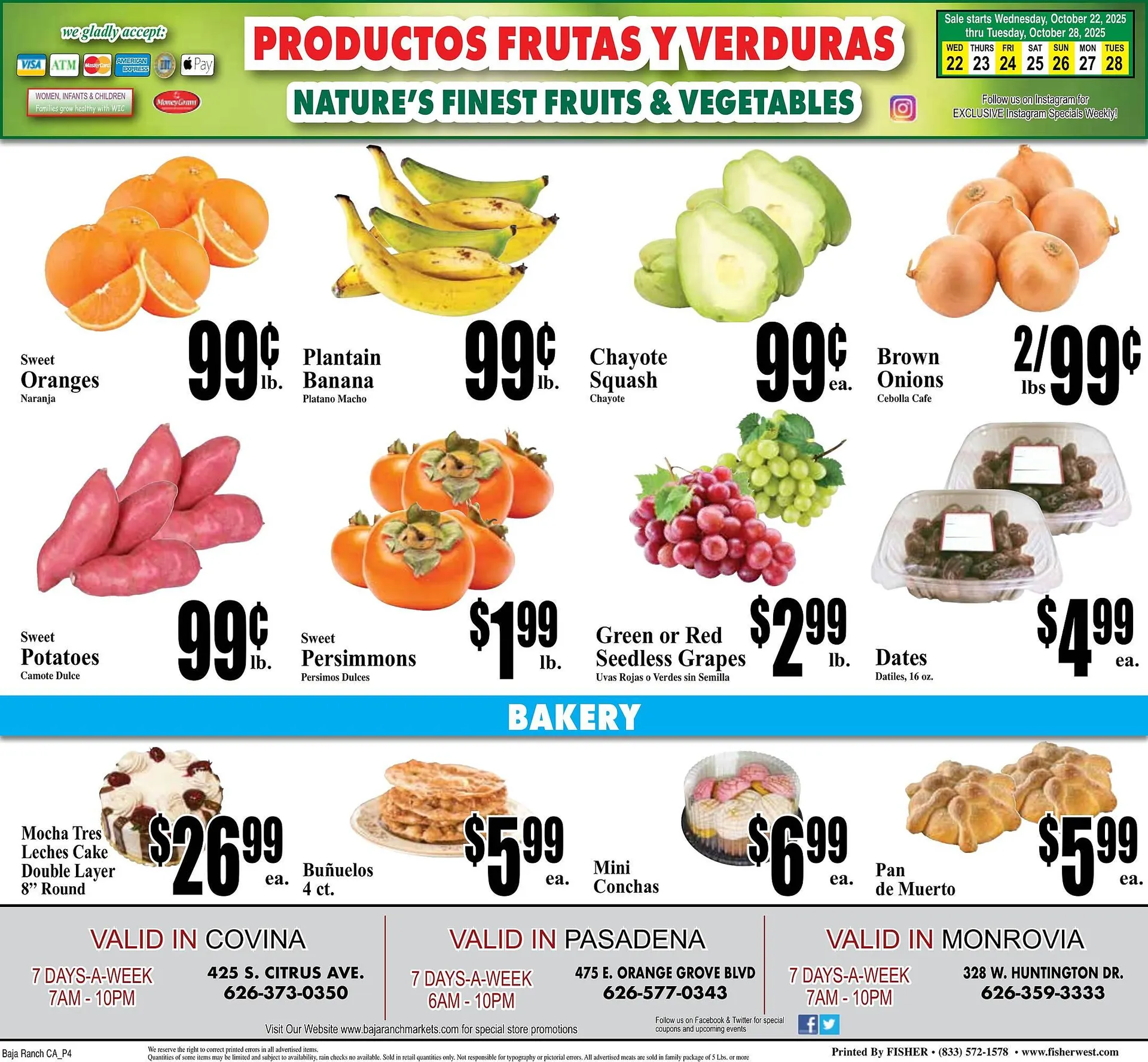 Weekly ad Baja Ranch weekly ad from October 22 to October 28 2025 - Page 4