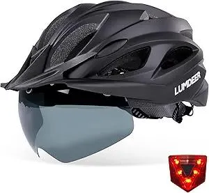 Bike Helmet Adult Men MTB Cycling Helmet for Men Women Mountain Bike Helmet with Magnetic Goggle Visor