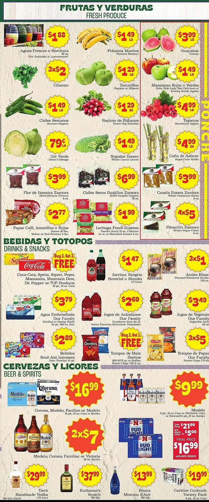 Weekly ad Supermercado Nuestra Familia weekly ad from December 21 to December 27 2025 - Page 3