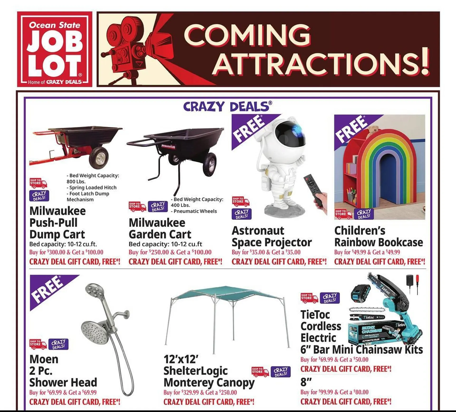 Weekly ad Ocean State Job Lot flyer from April 23 to April 29 2026 - Page 1