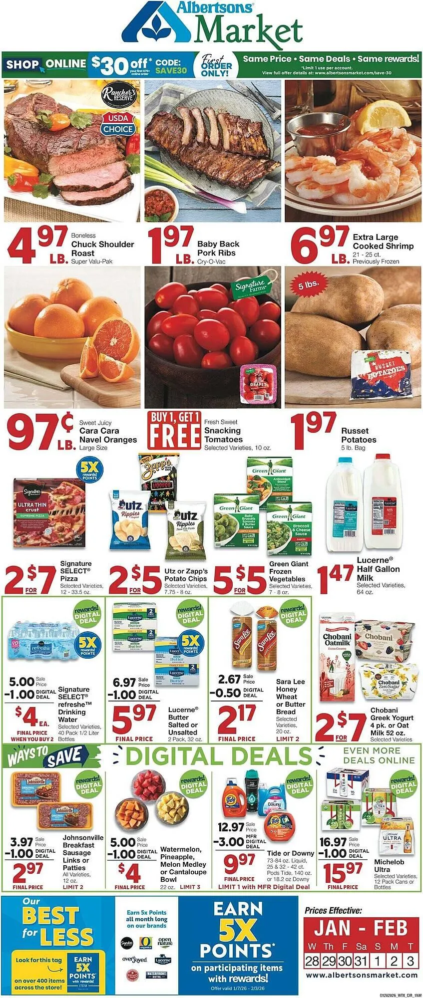 United Supermarkets weekly ad - 1