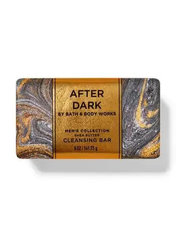 Mens After Dark Shea Butter Cleansing Bar