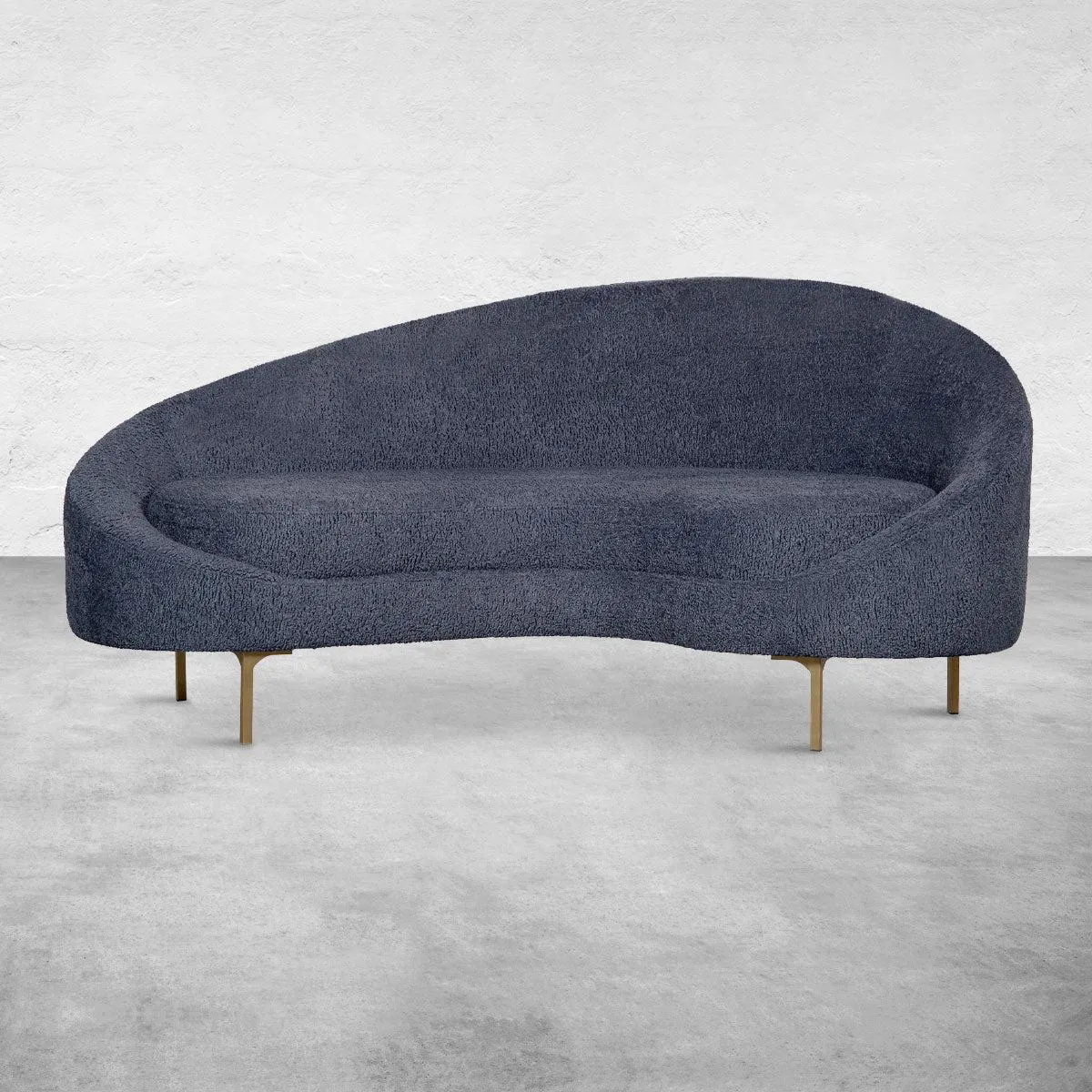 Yin Yang Sofa in Faux Sheepskin