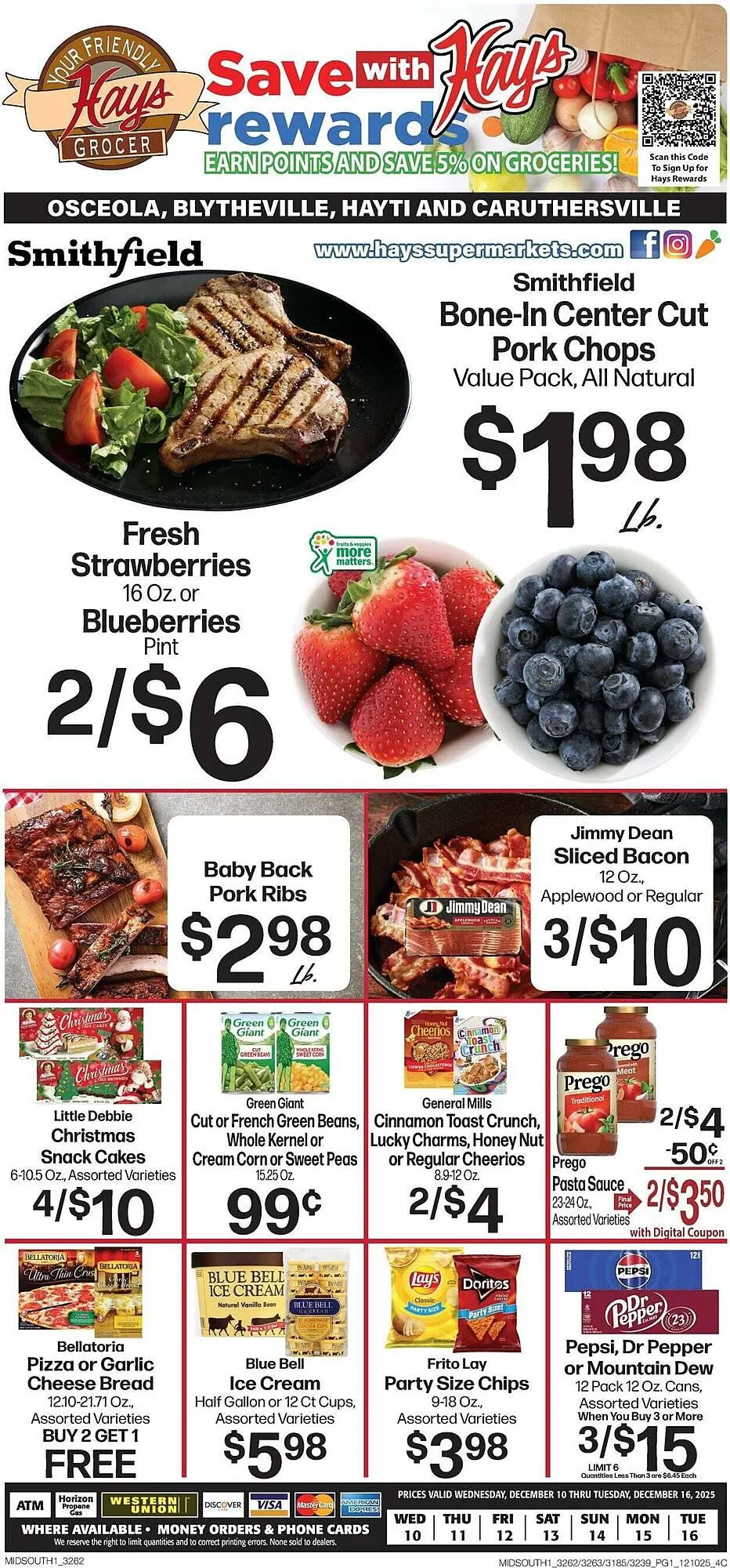 Weekly ad Hays Supermarket weekly ad from December 10 to December 16 2025 - Page 1