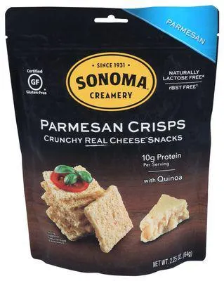 Sonoma Creamery Parmesan Cheese Crisps