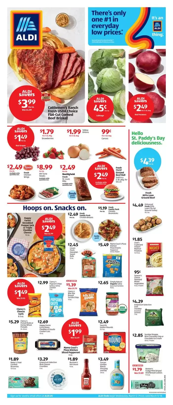 Weekly ad Top offers for all bargain hunters from March 12 to March 18 2025 - Page 1
