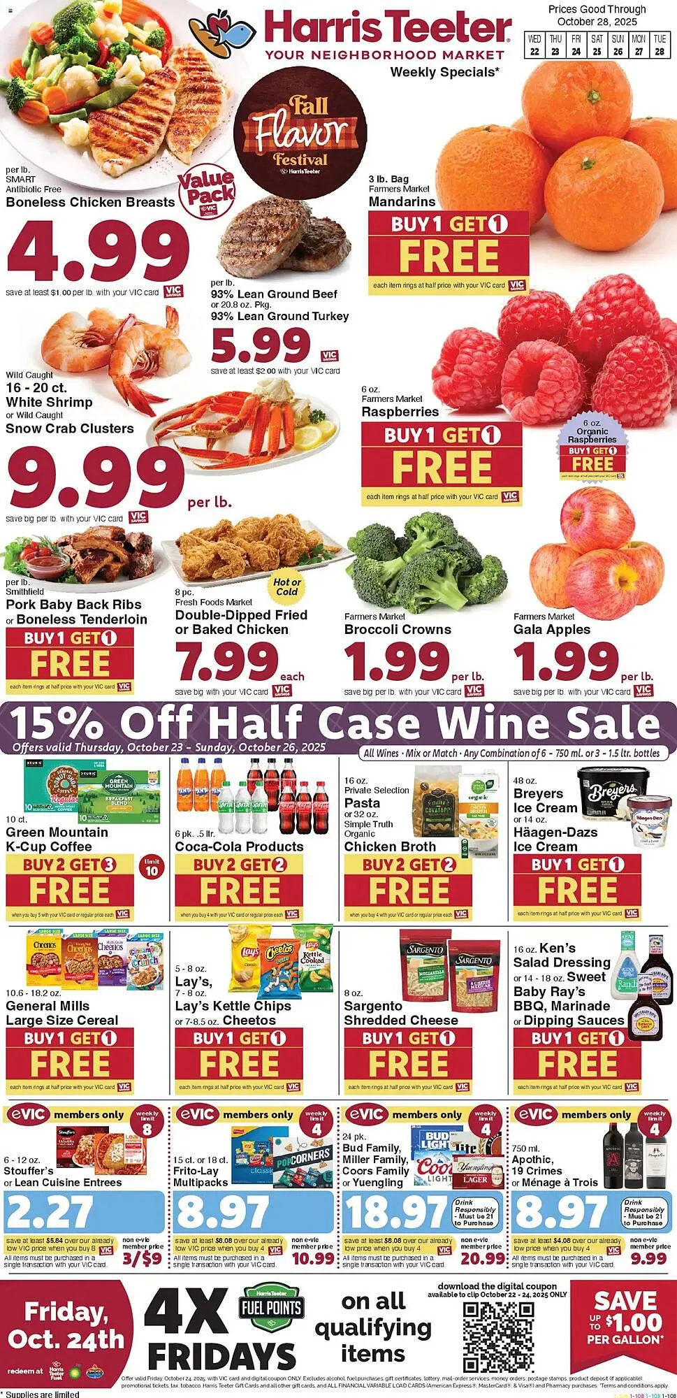 Weekly ad Harris Teeter weekly ad from October 22 to October 28 2025 - Page 1