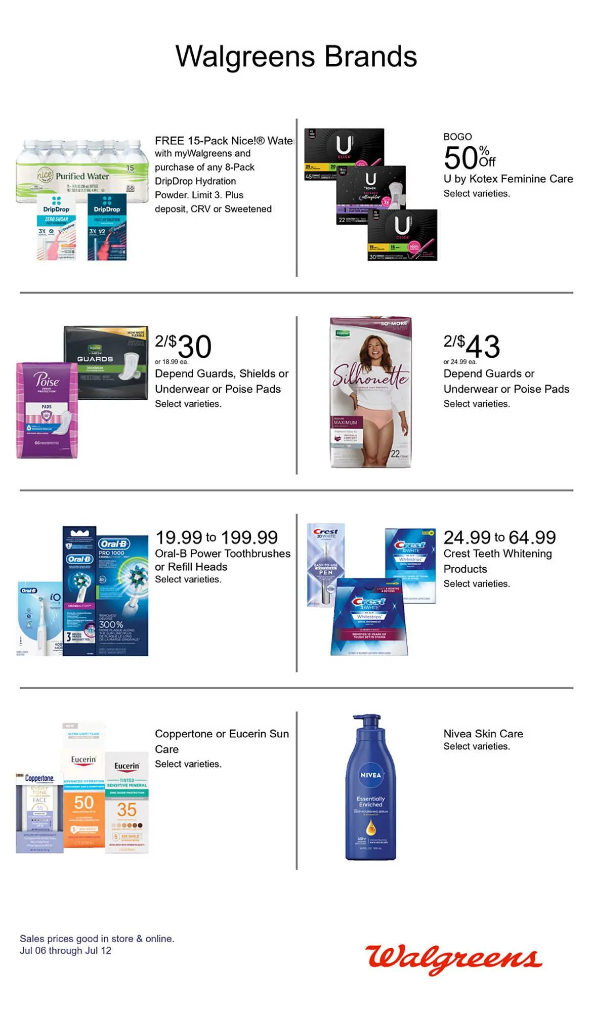 Weekly ad Walgreens Weekly Ad from July 6 to July 12 2025 - Page 8