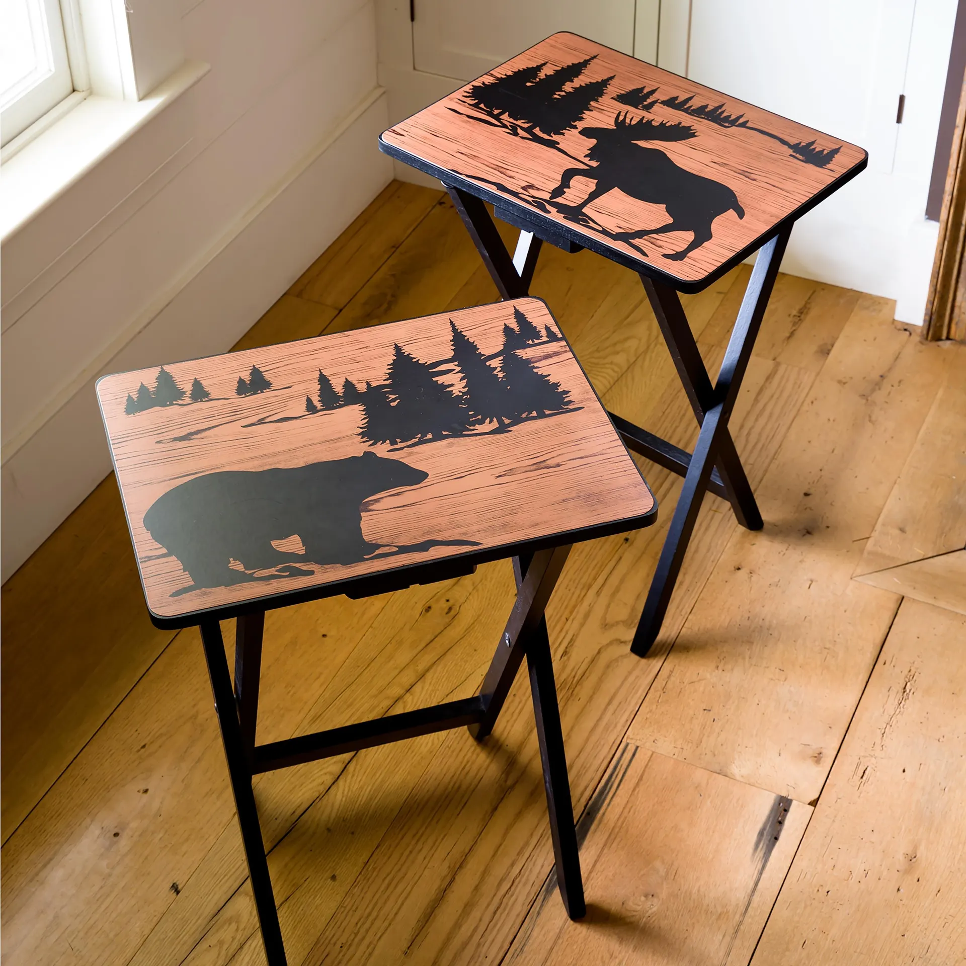 Wilderness TV Trays, Set of 2