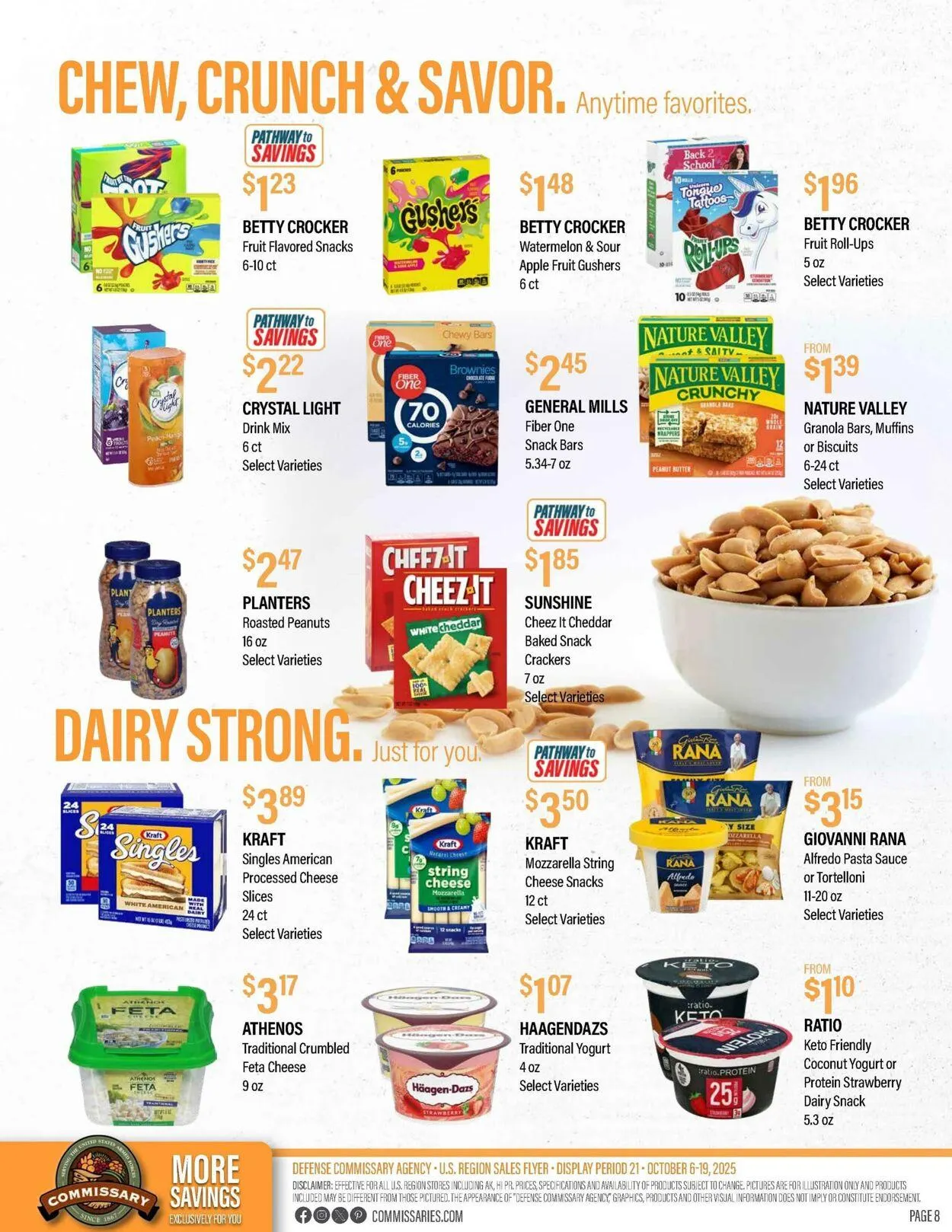 Weekly ad Commissary - Fort Irwin from October 6 to October 19 2025 - Page 8