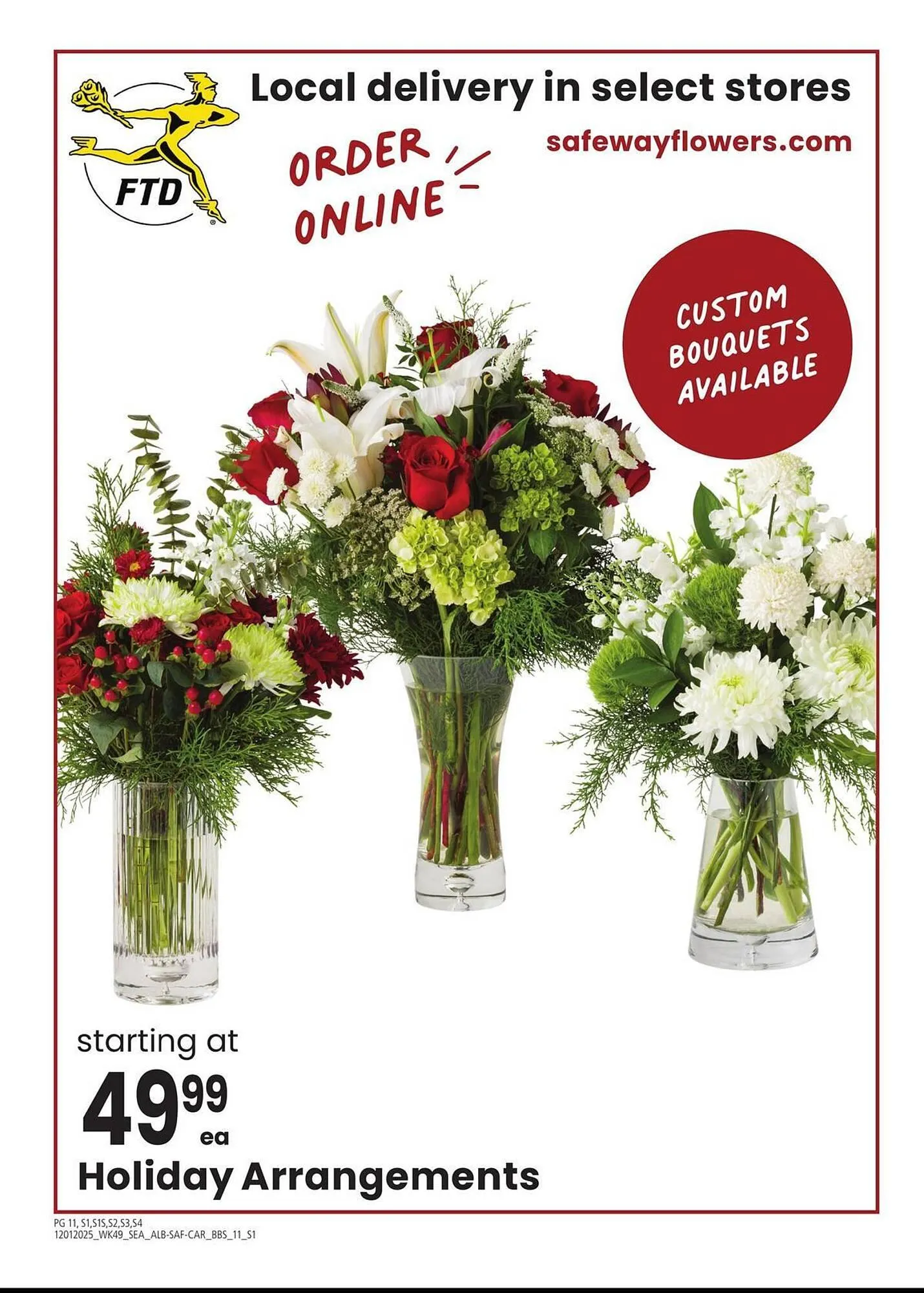 Weekly promotion Albertsons weekly ad spanning from December 1 to December 28 2025 - Page 11 for Catalogue 365