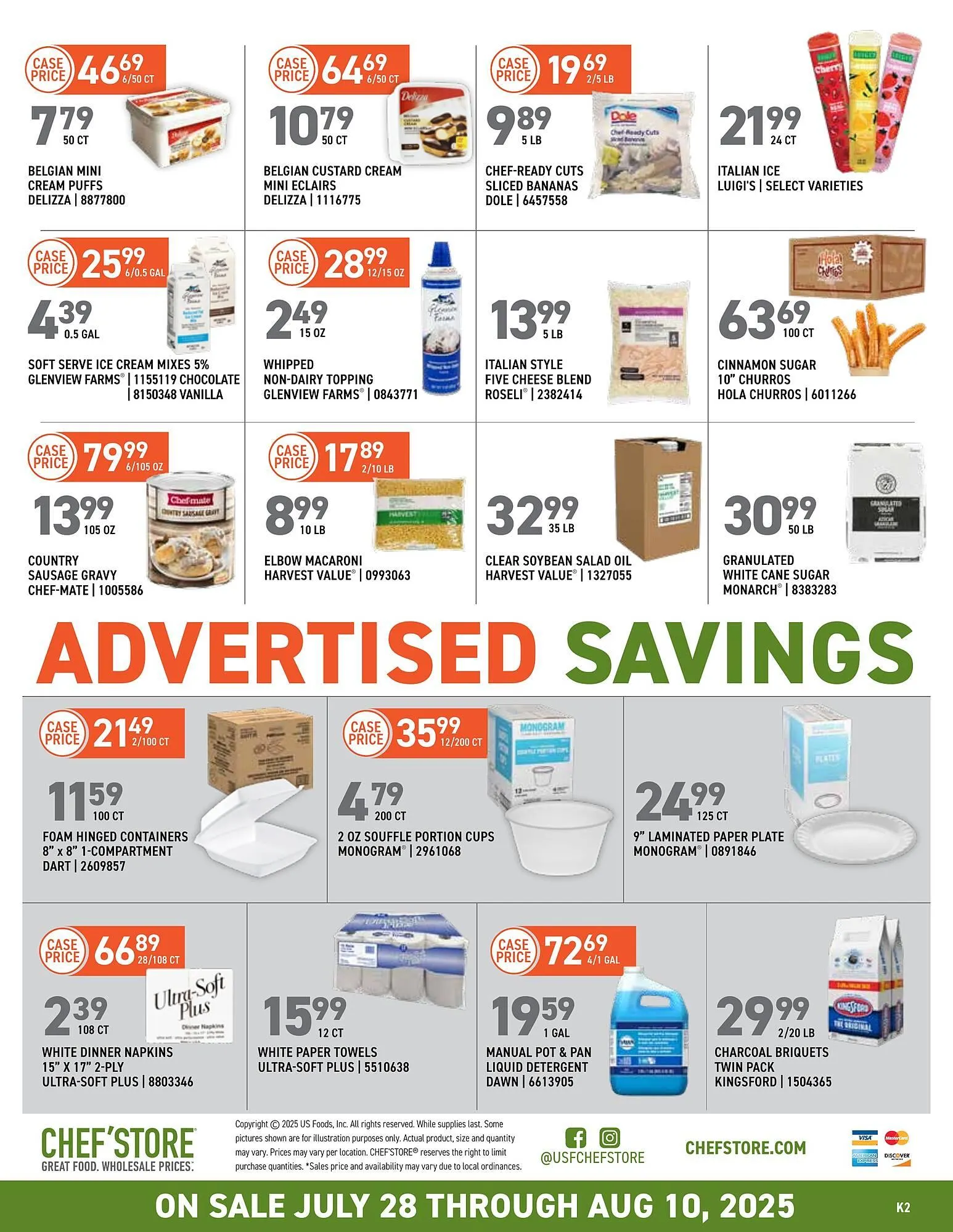 Weekly ad US Foods Chef's Store Weekly Ad from July 28 to August 10 2025 - Page 3