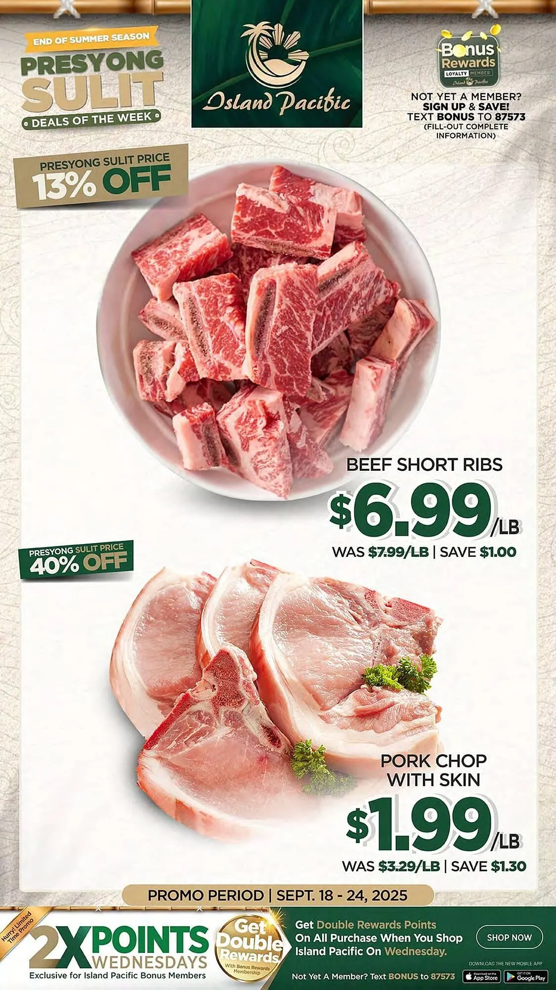 Weekly promotion Island Pacific Market weekly ad spanning from September 18 to September 24 2025 - Page 2 for Catalogue 365